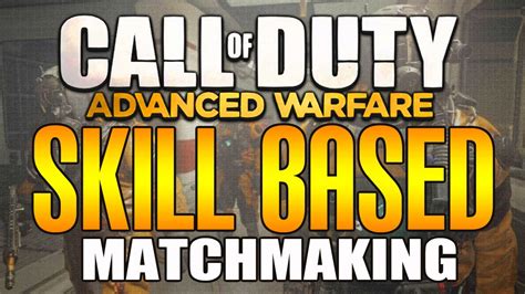 how does call of duty skill based matchmaking work